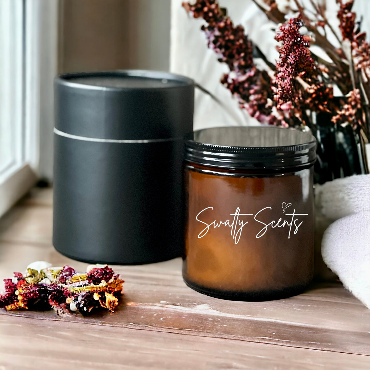 Amber Candle – Swalty Scents